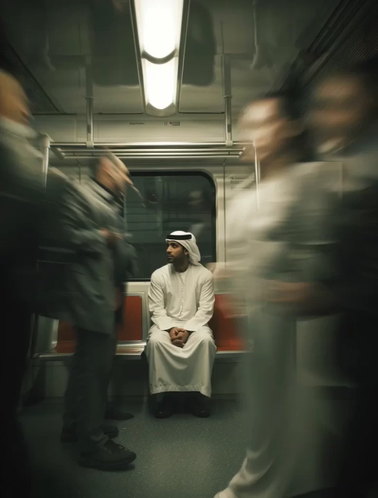 An_Arab_man_in_his_late_20s_sits_calmly
