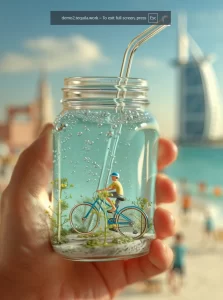 Hyper realistic photography style close-up