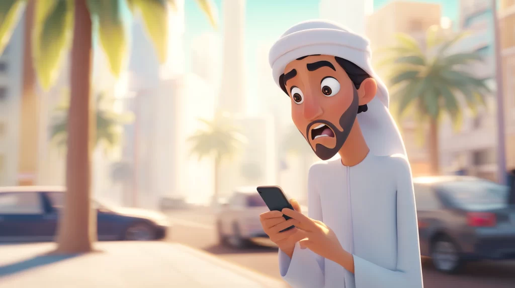u4273627187_A_2D_animated_scene_showing_a_young_Emirati_man_w_23ea6d83-c81a-4dbe-b389-ef0e923d4771_0